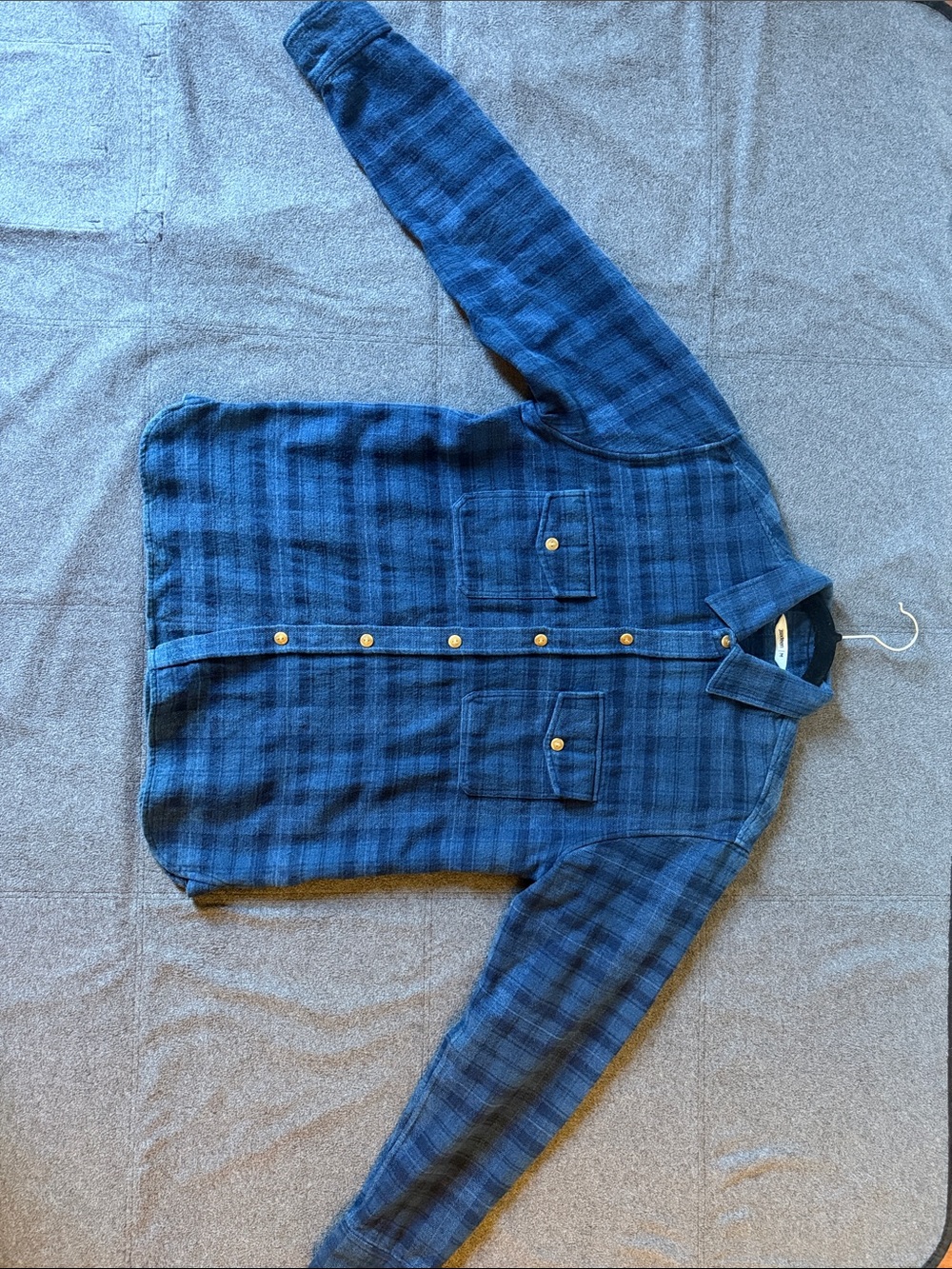 3sixteen Men's Utility Overshirt Indigo